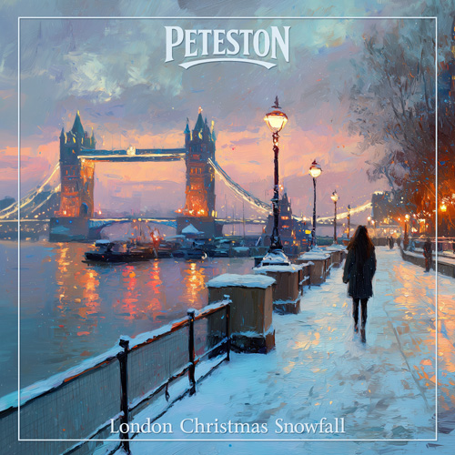 Peteston London Christmas Snowfall Single Cover
